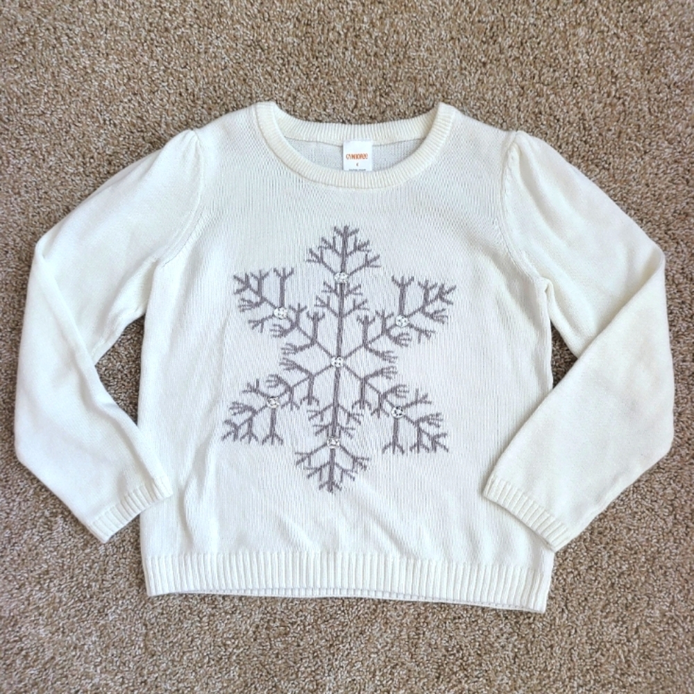 ❤️EUC❤️ GYMBOREE GIRLS HOLIDAY SWEATER